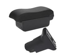 Mittelarmlehnenbox Für Fiat 500 CRONOS Armlehne Kastenwagen-spezifische Nachrüstung Erhöhung Des Mittleren Staufachs Im Innenraum Zubehör Armlehne Auto(C Black line NO USB)