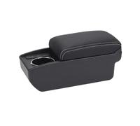 Mittelkonsole Armlehne Box Für Fiat Für CRONOS Armlehne Box Car Spezielle Nachrüstung Erhöhung Des Innenraum Mittelstaufachs Zubehör(B3 Black white 6USB)