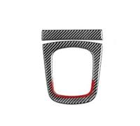 Mittelkonsole Dekor Panel Für Q3 8U 2013-2018 Carbon Fiber Center Console Schaltknauf Panel Trim Rahmen Aufkleber Auto Interieur Tuning Zubehör(B)