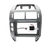 Mittelkonsole Radio Panel Kompatibel Mit VW Für Polo 2004 2005 2006 2007 2008 2009 2010 2011 1 Stück Auto-Stereoanlage Innenraum Front-Dash-Center-Blenden