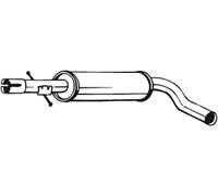 BOSAL Mittelschalldämpfer 220-663