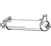 Mittelschalldämpfer Bosal 233-497