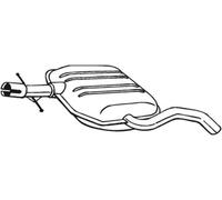 BOSAL Mittelschalldämpfer 233-689