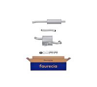 Mittelschalldämpfer FAURECIA IAM-Expertise für u.a. DAIHATSU CUORE