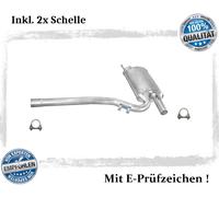 Mittelschalldämpfer für Audi A4 (B5) 1.8 1.8T Stufenheck Avant Auspuff Schelle