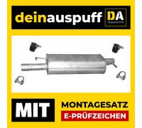 Mittelschalldämpfer für Vw California Multivan Transporter T5 Auspuff L076