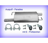 Mittelschalldämpfer für VW T5 2.0 TDi/BiTDi Multivan 4motion 100-132KW + Kit