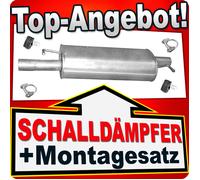 Mittelschalldämpfer für VW T5 & Multivan 1.9 TDI 2003-2009 Auspuff