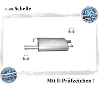 Mittelschalldämpfer VW Transporter T5 Multivan V 2.0 TDI 84KW Auspuff Schelle