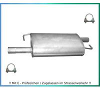 Mittelschalldämpfer VW Transporter T5 Multivan V 2.0TDI 84KW Auspuff Schelle