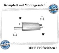 Mittelschalldämpfer VW Transporter V T5, Multivan V 2.0 85KW Auspuff Montagesatz