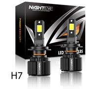 MitZulassung 2X H7 LED Scheinwerfer Canbus Fehlerfrei 15000LM 6500K Hell Halogen