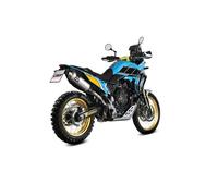 MIVV Dakar Auspuffsystem mit EG-BE Edelstahl / Edelstahl Schwarz Yamaha Tenere 700 / Rally Edition