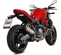 MIVV Auspuff Gp-Pro Titan kompatibel mit Ducati Monster 821 2018 2019