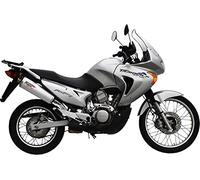 MIVV Auspuff oval Edelstahl kompatibel mit Honda xlv 650 Transalp 2000 2001 2002 2003 2004