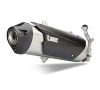 Mivv C.YA.0006.K YAMAHA XCITY 250 2009 KOMPLETT AUSPUFF URBAN 1X1 EDELSTAHL