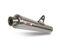 MIVV X-Cone Auspuff silber H.020.KC3 für CB 600 Hornet 2003- Endschalldämpfer silber Edelstahl