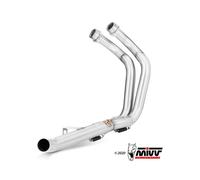 Kat Ersatzrohr Downpipe MIVV De-Kat Edelstahl fur YAMAHA TENERE 700 2019 2024