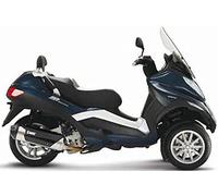 MIVV Kompletter Auspuff Urban Edelstahl kompatibel mit Piaggio mp3 400 2007 2008 2009 2010 2011