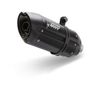 MIVV Slip-On Auspuff Schwarz Homologiert Für Kawasaki 1000 NINJA SX 2014-2019