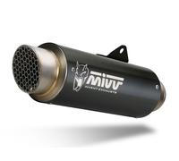 MIVV SPORT GP PRO SCHWARZER STAHLSCHALLDÄMPFER FÜR KAWASAKI Z 900 2020-2024