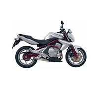 Mivv SPORT X-cone SLIP-ON Schalldämpfer INOX/ST. Stahl für Kawasaki ER-6n / f 2005 - 2011 EC geprüft | K.015.LC3