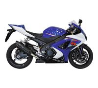 MIVV Suono Auspuff Paar schwarz S.028.L9 für Suzuki GSX-R 1000 CL schwarz/silber Suono Auspuff schwarz K.045.L9 für Kawasaki Z 900 2017- Metall