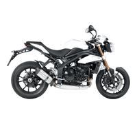 MIVV Suono Auspuff silber T.012.L7 für Triumph Speed Triple 11-15 ohne Farbe Suono Auspuff silber T.012.L7 für Triumph Speed Triple 11-15 Metall