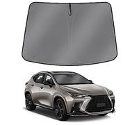 Mixsuper Liner Windschutzscheiben-Sonnenschutz für 2022-2023 Lexus NX NX250 NX350 NX350h NX400h+ NX450h+, Windschutzscheiben-Sonnenblende, Frontscheiben-Sonnenblende, faltbar, schützt vor UV-Strahlung
