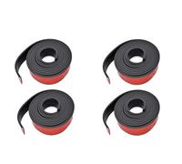 MKWGZPGW 4 Stück Universelle Kotflügelverbreiterung für Citroen DS3/DS3 Racing/DS3 Cabrio/DS4/DS5/DS3 Crossback/DS 4S, Gummilippe Verbreiterung Rad Schutz, Auto Radlauf Augenbrauen Schutz