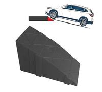 MKYOKO Bordsteinrampe Gummi, Auto Auffahrrampe, für Bordsteinrampen für Einfahrten, Autos, MotorräDer, Ladedocks, Lkws, Pickups, Schwellenrampen (Size : 12x16x25cm)