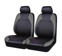 MNBHJGR Autositzbezüge Set für VW T Cross 2019-2024, Sitzbezüge Auto Vordersitze 2 Stück, Autozubehör Innenraum Deko,B Grey
