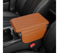 MNBVGHH Armlehnen Polster Auto, für VW T-Cross T-ROC Tacqua Taigo Taigun Kratzfest bequemer Mittelkonsole Armlehnenschutzhülle Dickem Memory Foam Mittelarmlehne Abdeckung,F