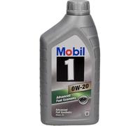 Mobil 1 Advanced Synthetic Motorenöl, 0W-20, 1L, dexos1 Gen3 zugelassen