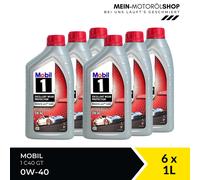 Mobil 1 C40 GT 0W-40 Motorenöl Porsche C40 GT 6x1 Liter = 6 Liter