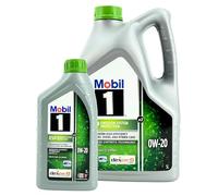 Mobil 1 ESP X2 0W-20 Motoröl (6L Set / 5+1 Liter) Motorenöl für PKW Benzin & Diesel - Premium Leichtlauföl
