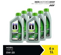 Mobil 1 ESP X2 0W-20 VW 509 00/508 00 MB 229.71 GM Porsche 6x1 Liter = 6 Liter