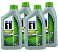 Mobil 1 ESP X4 0W-40 : 4 x 1 Liter