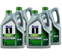 Mobil 1 ESP X4 0W-40 : 4 x 5 Liter