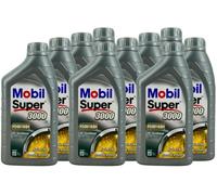 Mobil Super 3000 X1 5W-40 : 10 x 1 Liter