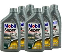 Mobil Super 3000 X1 5W-40 : 6 x 1 Liter