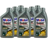 Mobil Super 3000 X1 5W-40 : 7 x 1 Liter