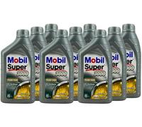 Mobil Super 3000 X1 5W-40 : 9 x 1 Liter