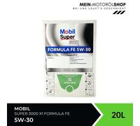 Mobil Super 3000 X1 Formula FE 5W-30 20 Liter BAG-IN Box