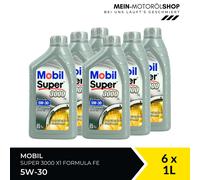 Mobil Super 3000 X1 Formula FE 5W-30 VWC 53036 Ford STJLR 6x1 Liter = 6 Liter