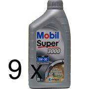 Mobil Super 3000 XE 5W-30 9x1 Liter