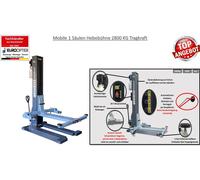 Mobile 1 Säulen Hebebühne neues Modell 2025 Automatische Entriegelung 2800Kg
