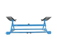 Mobile Hebebühne mechanischer mobiler Heber Blau
