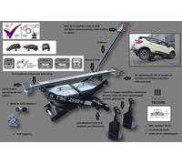 Mobile Hebebühne Scherenhebebühne - Pneumatisch - Autos bis 3,2 t - TyreON