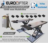 Mobile Kurzhub Scheren Hebebühne 1m in 230 V EASY-LIFT M 2800 Steinbock